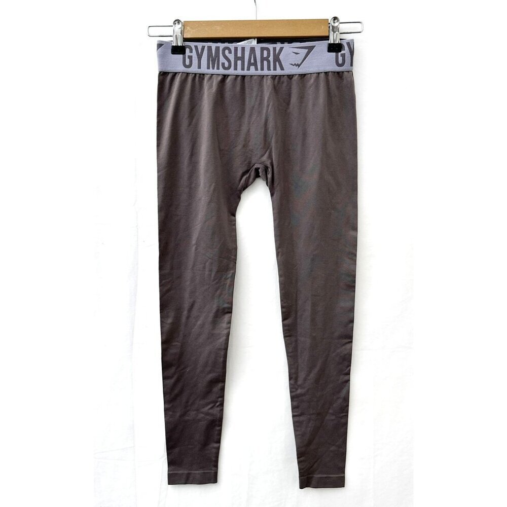Gymshark High-Waisted Seamless Pull-On Stretch Skinny Leggings Gray Womens‎ XS